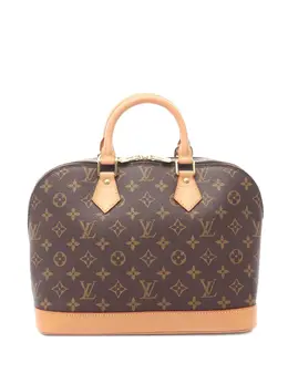 Louis Vuitton Pre-Owned: Коричневая сумка-шоппер 