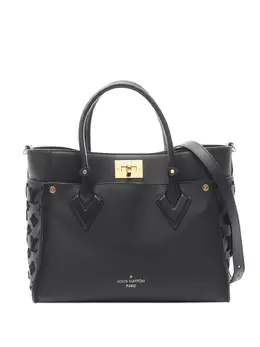 Louis Vuitton Pre-Owned: Чёрная сумка-шоппер 