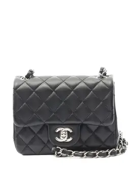 CHANEL Pre-Owned: Чёрная сумка 