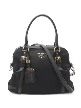 Prada Pre-Owned: Чёрная сумка-шоппер 
