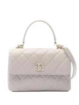 CHANEL Pre-Owned: Светлая сумка-шоппер 