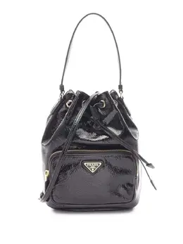 Prada Pre-Owned: Чёрная сумка 