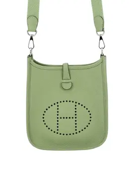 Hermès Pre-Owned: Зелёная сумка через плечо 