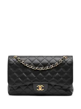 CHANEL Pre-Owned: Чёрная сумка 