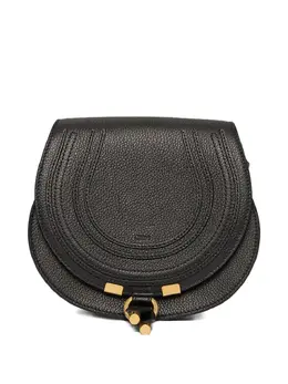 Chloé: Чёрная сумка через плечо  Marcie