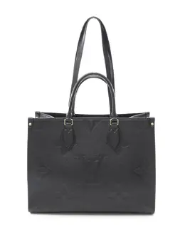 Louis Vuitton Pre-Owned: Чёрная сумка 