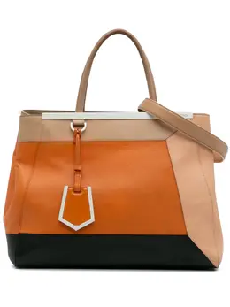 Fendi Pre-Owned: Многоцветная сумка-шоппер 