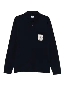C.P. Company: Поло с длинным рукавом 