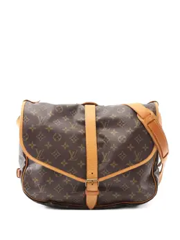 Louis Vuitton Pre-Owned: Коричневая сумка 