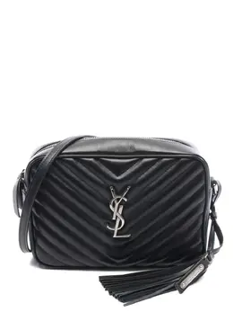 Saint Laurent: Чёрная сумка  Lou