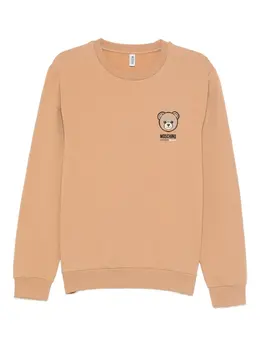 Moschino: Свитшот  Teddy Bear с принтом