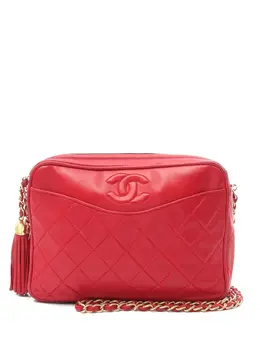 CHANEL Pre-Owned: Красная сумка 