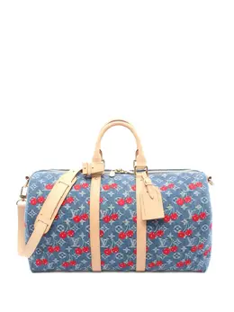 Louis Vuitton Pre-Owned: Голубая сумка-шоппер 