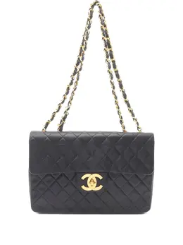 CHANEL Pre-Owned: Чёрная сумка 