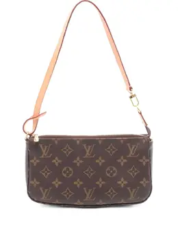 Louis Vuitton Pre-Owned: Коричневая сумка 