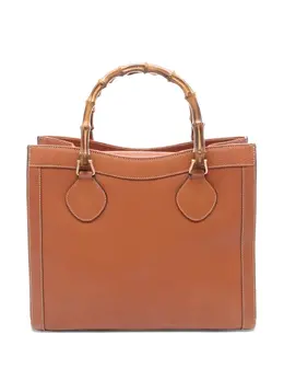 Gucci Pre-Owned: Коричневая сумка-шоппер 
