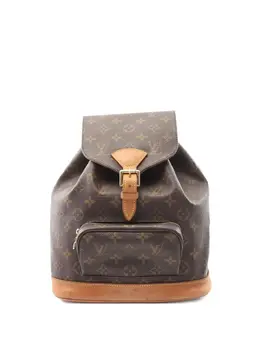 Louis Vuitton Pre-Owned: Коричневый рюкзак 