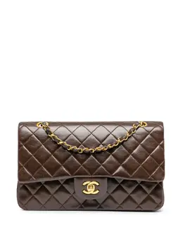 CHANEL Pre-Owned: Коричневая сумка 