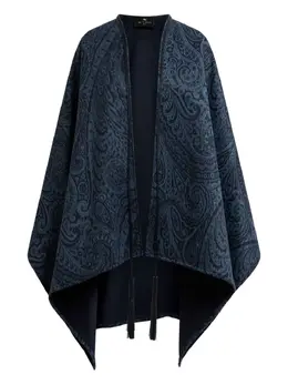ETRO: Жаккардовый плащ 
