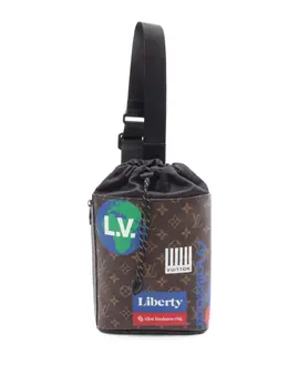 Louis Vuitton Pre-Owned: Коричневая сумка 