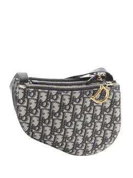 Christian Dior Pre-Owned: Серая сумка через плечо 