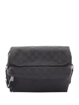 Gucci Pre-Owned: Чёрная сумка через плечо 