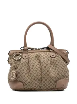 Gucci Pre-Owned: Коричневая сумка 