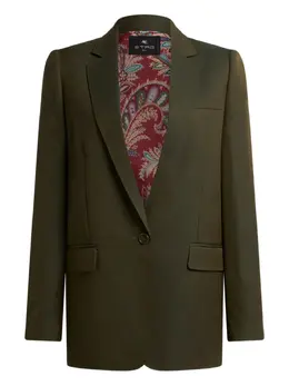 ETRO: Однобортный жакет 