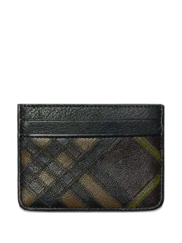 Burberry: Тёмный картхолдер 