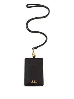 Chloé: Чёрный картхолдер 