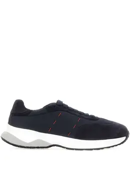 Kiton: Синие кроссовки 