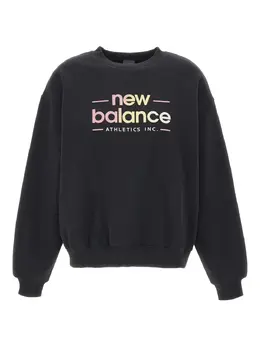 New Balance: Свитшот с принтом 