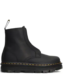 Dr. Martens: Чёрные ботинки 