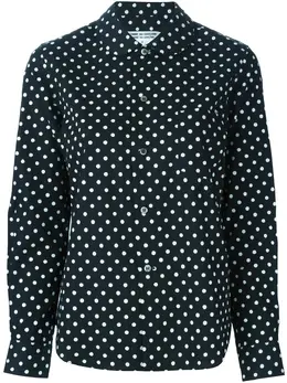 Comme Des Garçons Comme Des Garçons: Рубашка в горошек 