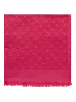 Valentino Garavani: Розовый шарф 