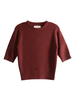 extreme cashmere: Свитер с коротким рукавом 