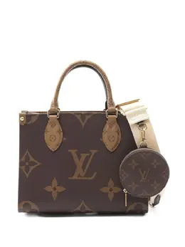 Louis Vuitton Pre-Owned: Коричневая сумка 