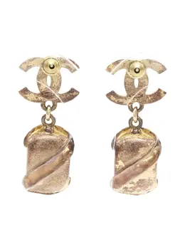 CHANEL Pre-Owned: Серьги 