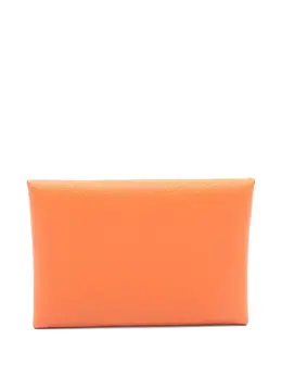 Hermès Pre-Owned: Оранжевый кошелёк 