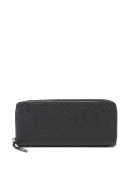 Louis Vuitton Pre-Owned: Чёрный кошелёк 