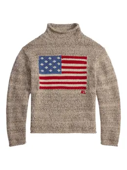 Polo Ralph Lauren: Бежевый свитер 