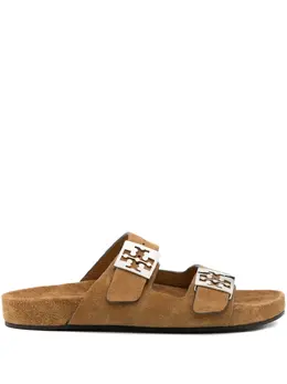 Tory Burch: Коричневые сандалии 