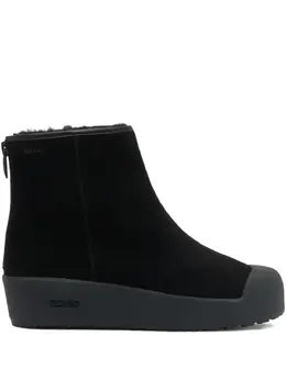 Bally: Чёрные ботинки 