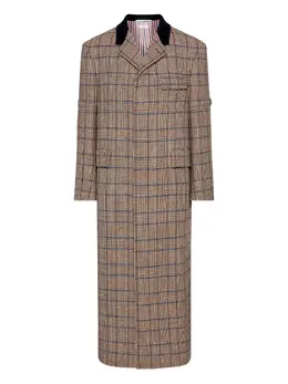 Thom Browne: Коричневое пальто 