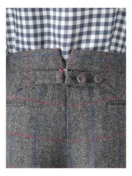 Thom Browne: Тёмные брюки 