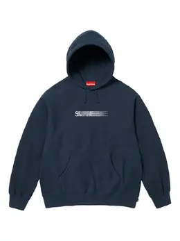 Supreme: Синяя толстовка  Motion Logo