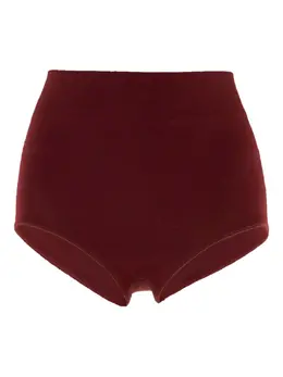 Wolford: Бордовые шорты 