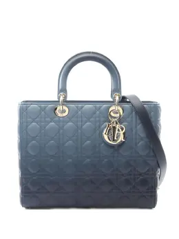 Christian Dior Pre-Owned: Голубая сумка 