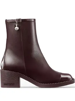 Jimmy Choo: Коричневые ботинки 