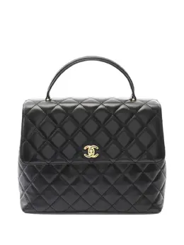 CHANEL Pre-Owned: Чёрная сумка 